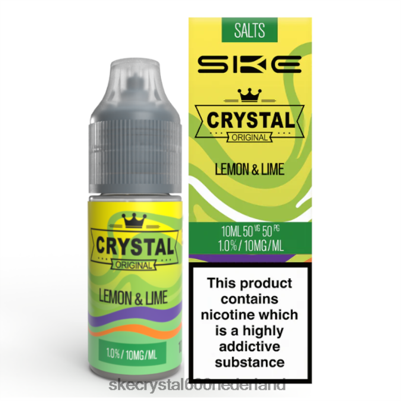 SKE kristalzout - 10 ml Citroen limoen FZZJ116 SKE Vapes Smaken