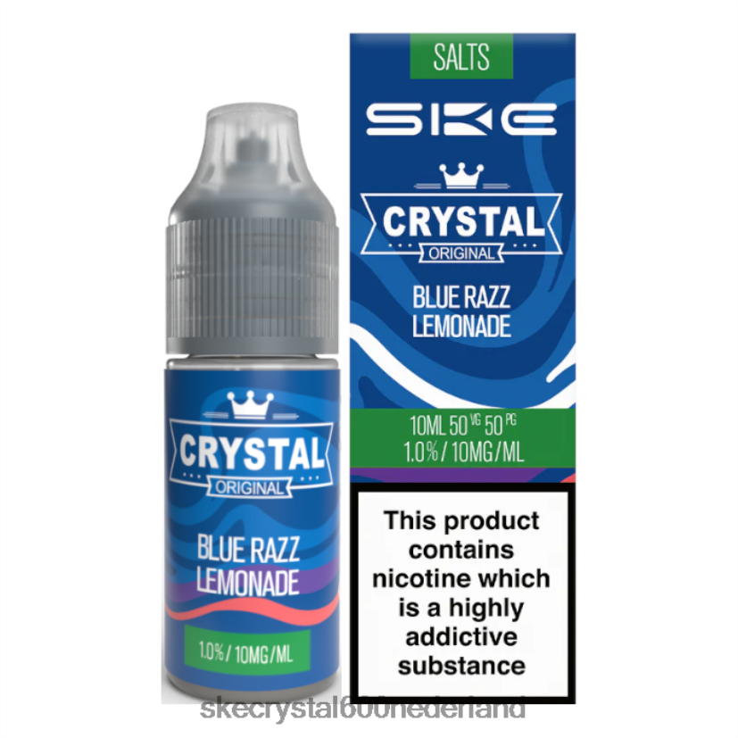 SKE kristalzout - 10 ml blauwe razz-limonade FZZJ111 SKE Vape Nederland