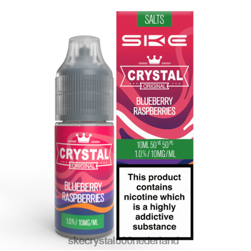 SKE kristalzout - 10 ml bosbessen frambozen FZZJ112 SKE Crystal Bar Nederland