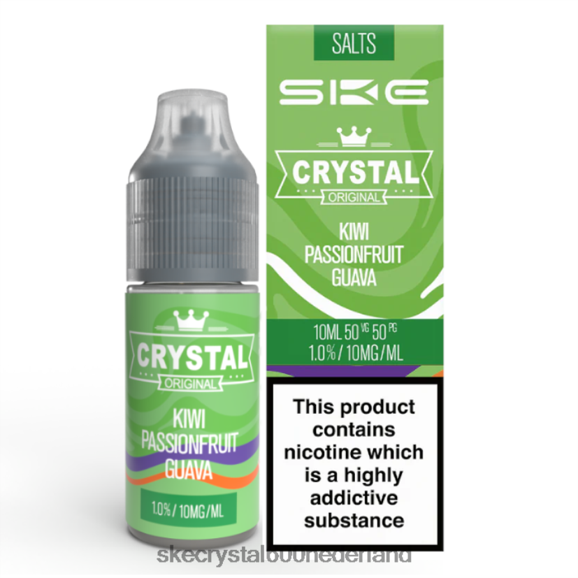 SKE kristalzout - 10 ml kiwi-passievrucht-guave FZZJ115 SKE Vape Bestellen
