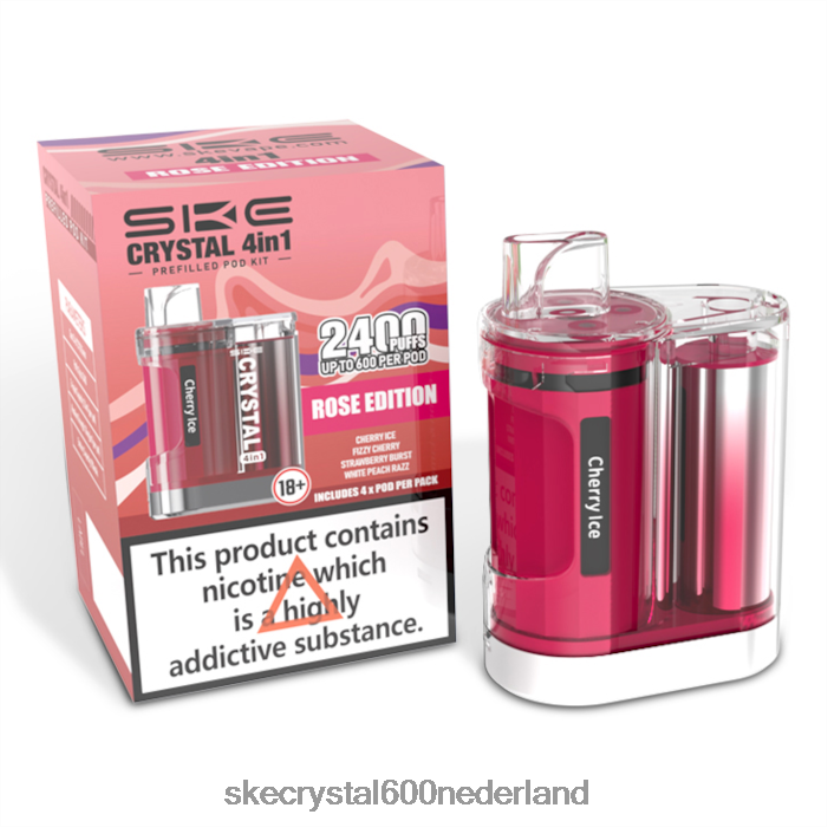 SKE crystal 2400 4 in 1 podkit gemengd rozen editie FZZJ98 SKE Vape Kopen
