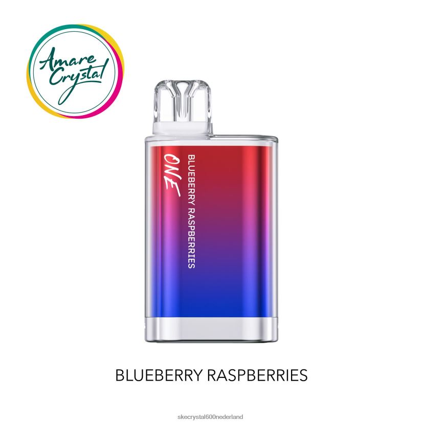 SKE amare crystal één wegwerpvape bosbessen frambozen FZZJ23 SKE Crystal Vape Nederland