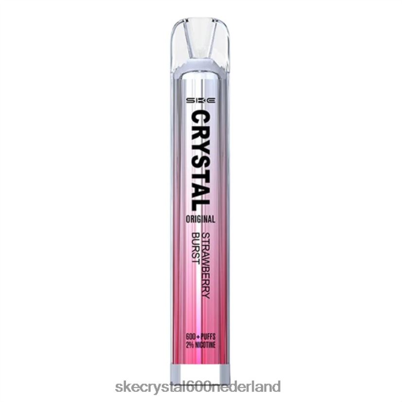 SKE wegwerpvape met kristallen staaf aardbei barstte ijs FZZJ42 SKE Crystal Bar Nederland