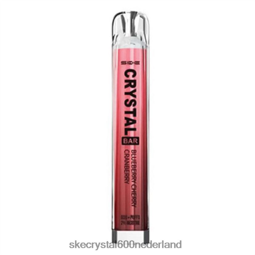 SKE wegwerpvape met kristallen staaf bosbes kers cranberry FZZJ93 SKE Crystal Vape Nederland