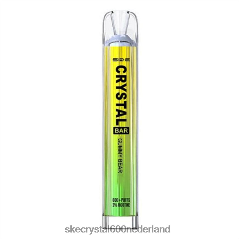 SKE wegwerpvape met kristallen staaf gummybeer FZZJ94 SKE Vape Amsterdam